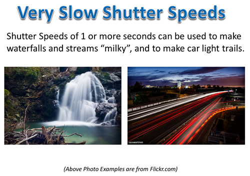 shutter speed examples